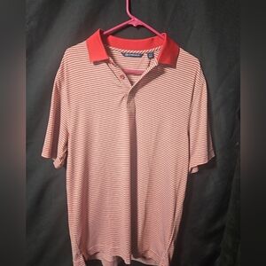 New Cutter & Buck US Open Pebble Beach‎ Stripe Stretch Polo
